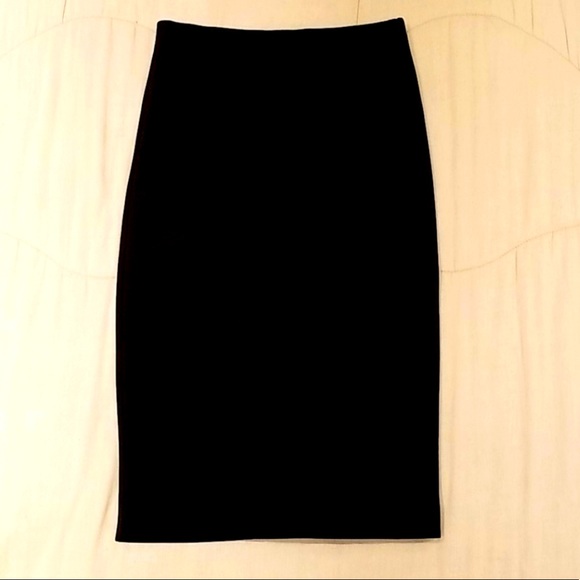 SOLD Black High Waisted Pencil Skirt Sz S - Picture 2 of 5